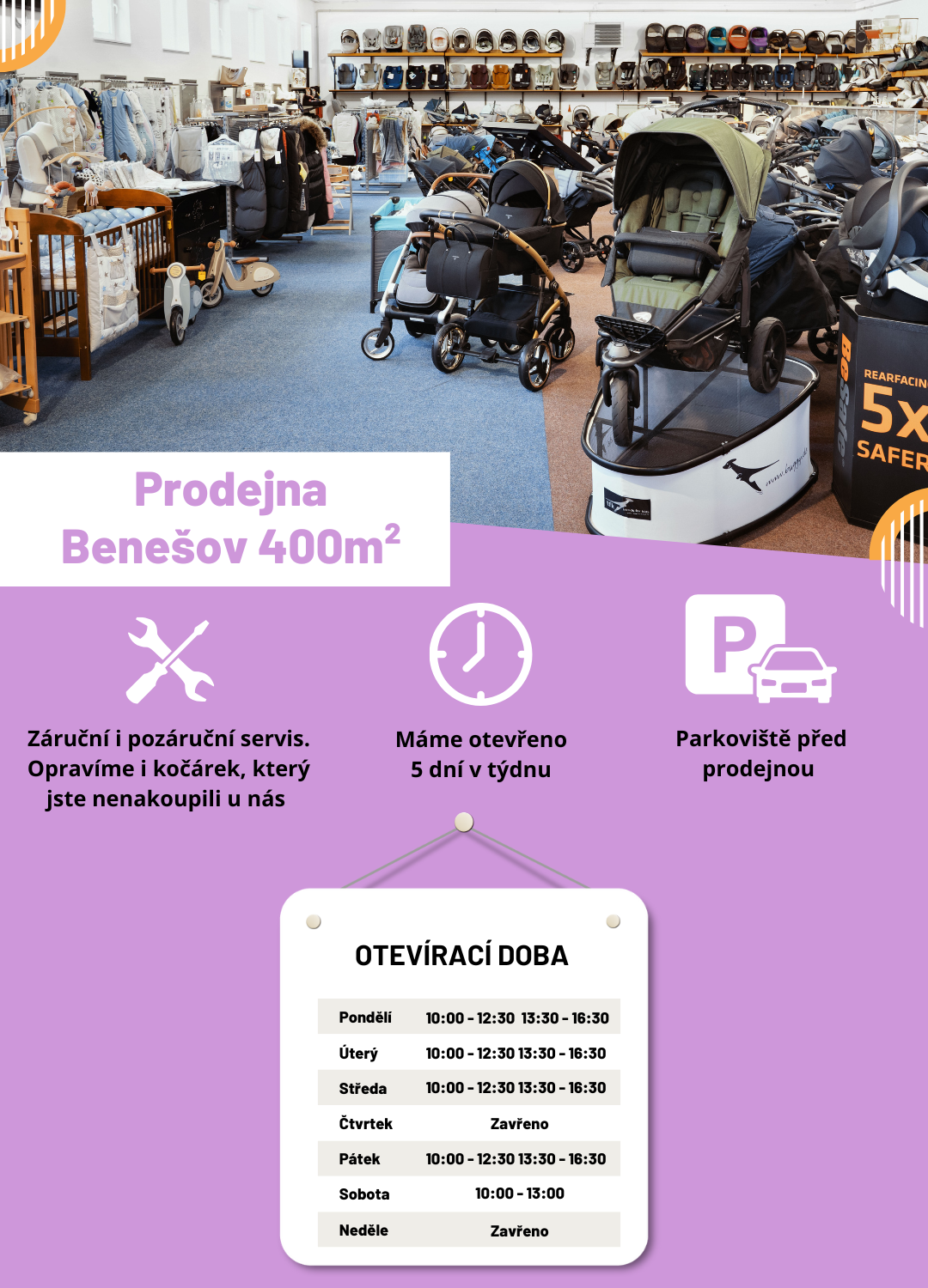 Prodejna Kočárky Hračky Karlov Benešov u Prahy